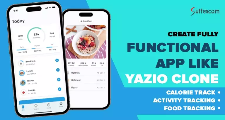 Create Calories Tracking App Like Yazio | Yazio App Clone