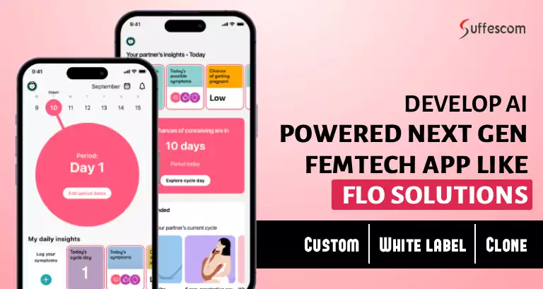 Flo App Clone | Flo Like Women Health Tracker Development