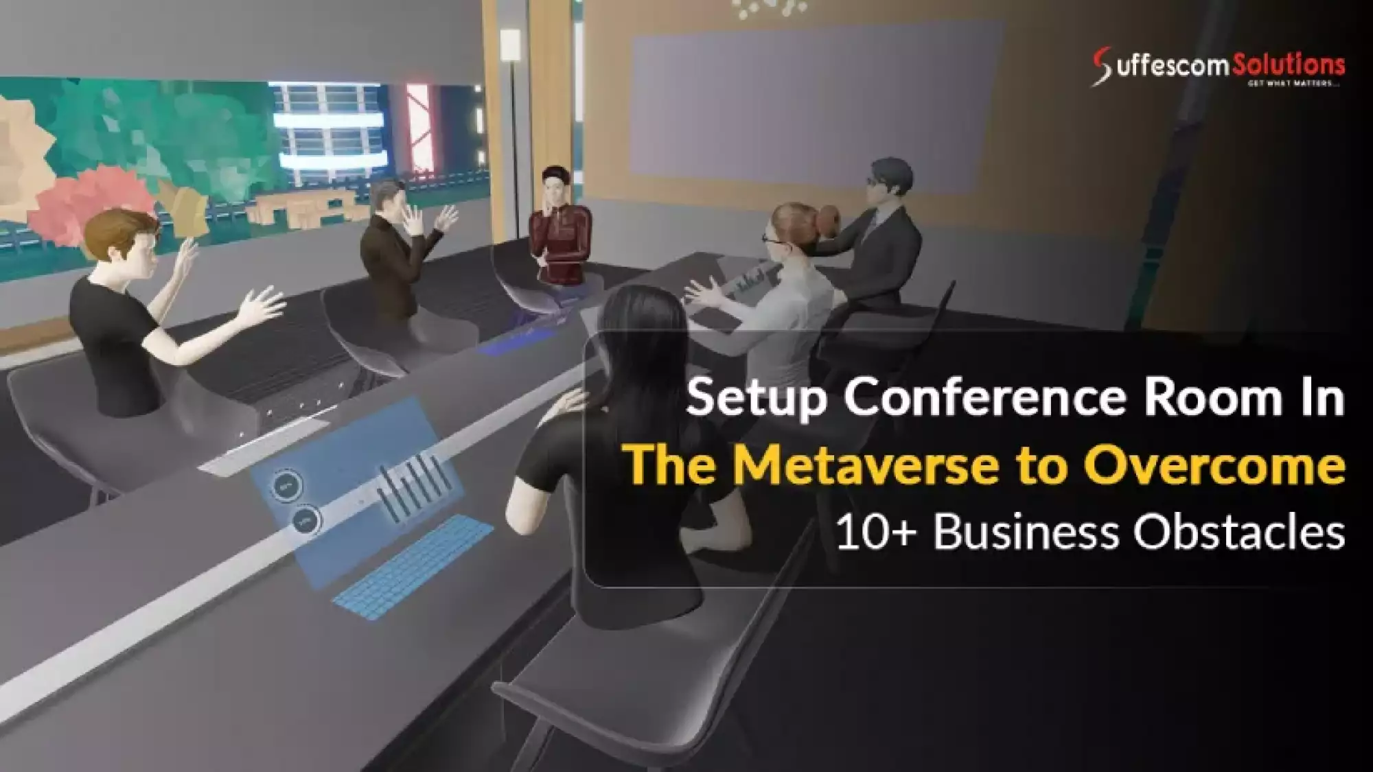Set Up A Conference In Metaverse | Business Meeting Room In Metaverse