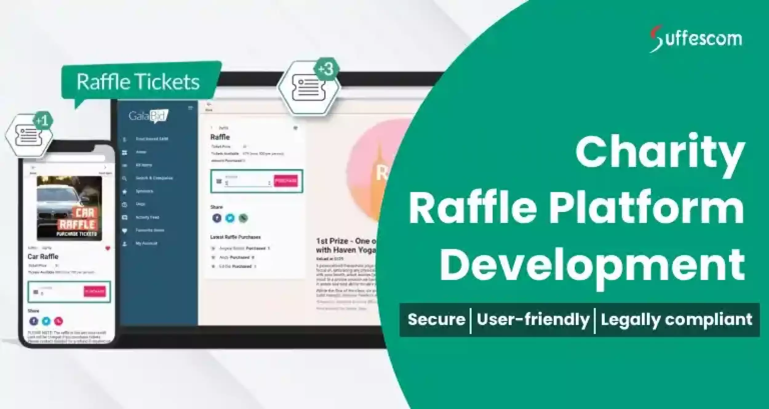 Online Charity Raffle Platform Development