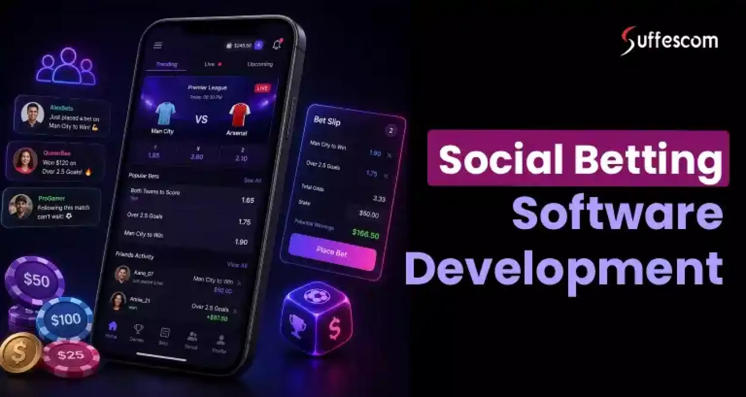Social Betting App Development Service