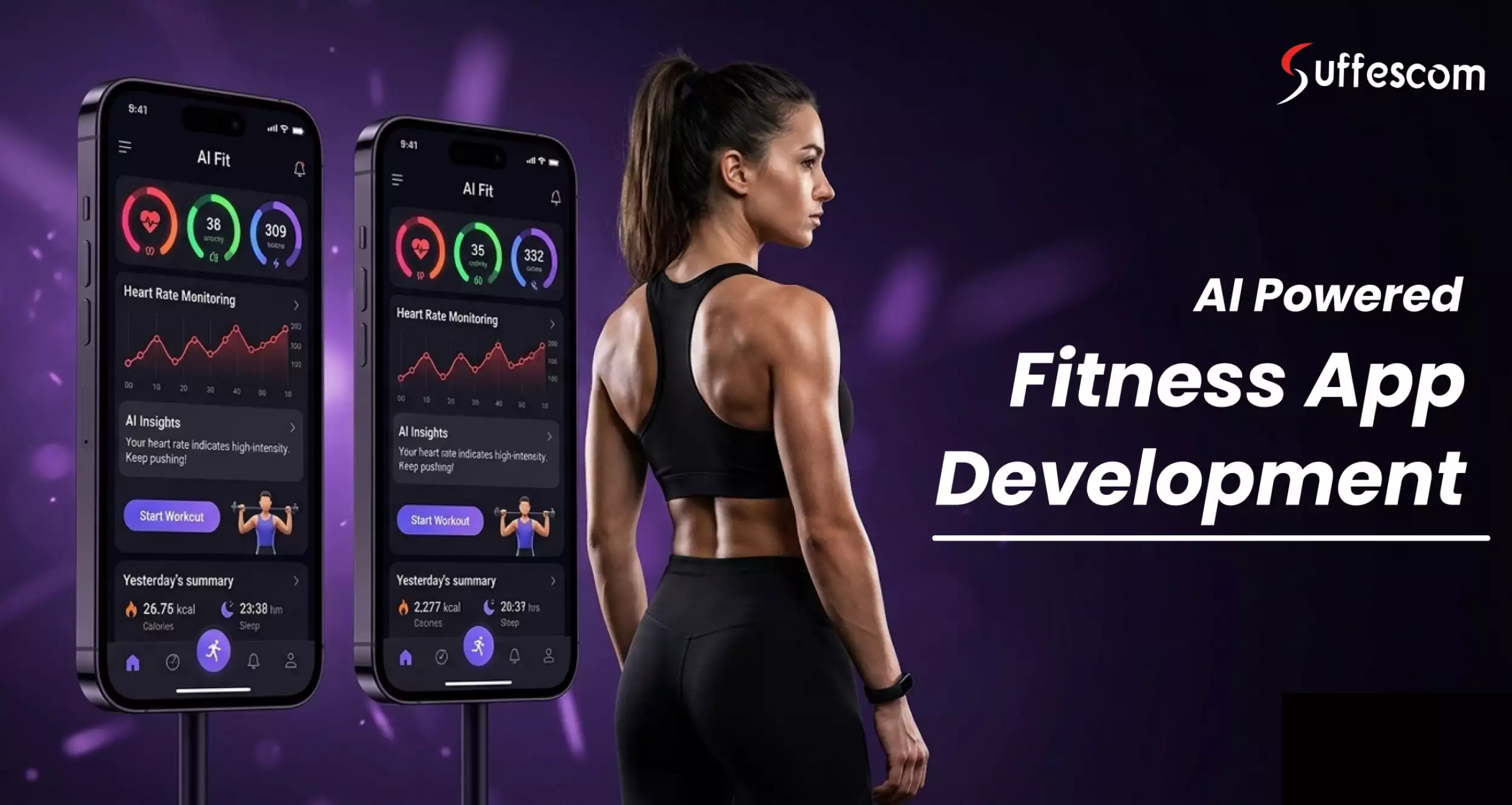 AI Fitness Mobile App Development for Workout plan & Health 