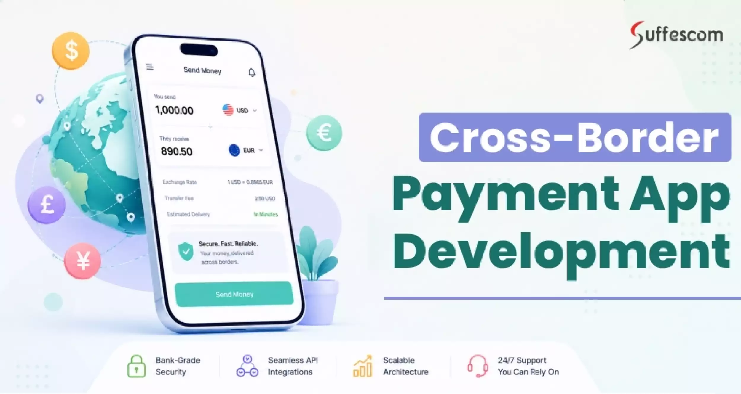 Cross-Border Payment App Development | B2B Global Payment Solutions 