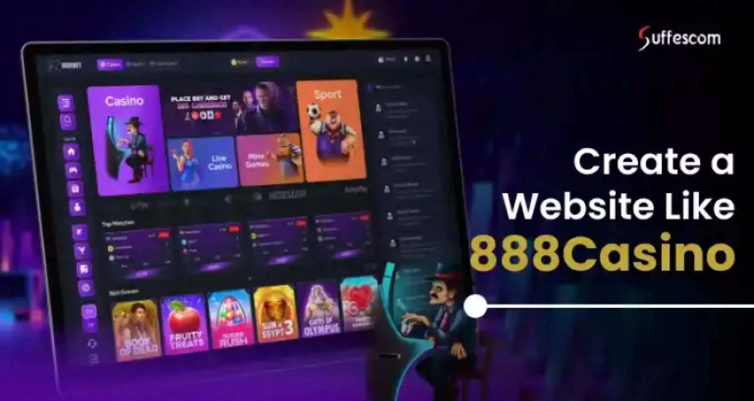 Build an 888Casino-Like Website | Casino Business Startup Guide