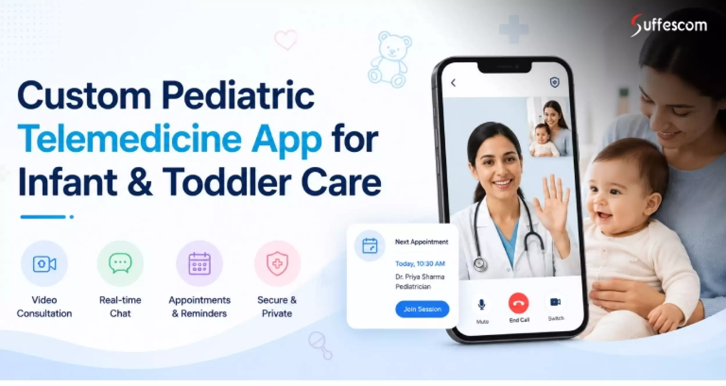 Custom Telemedicine App Development for Pediatrics