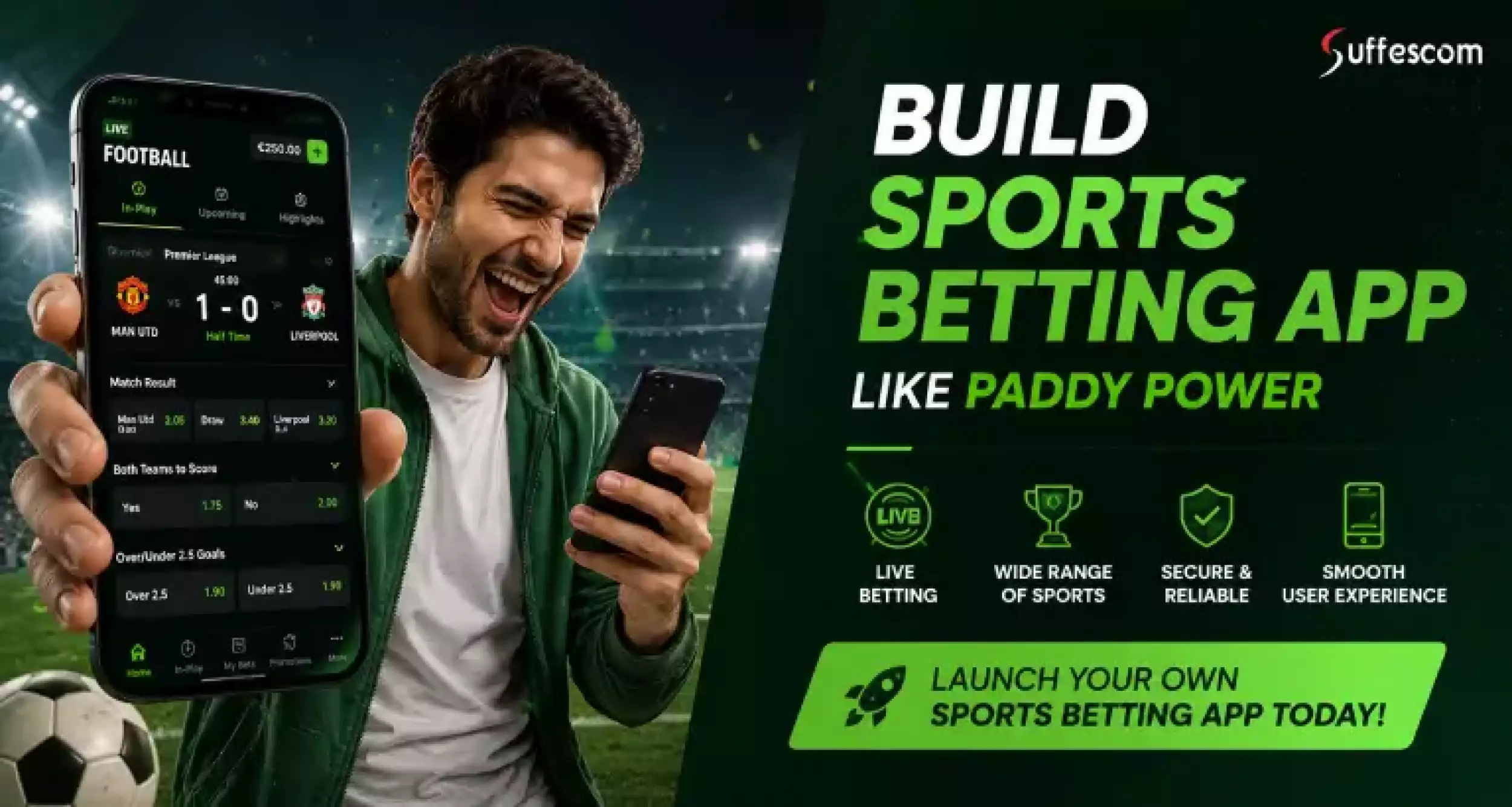 Build a Sports Betting App Like Paddy Power