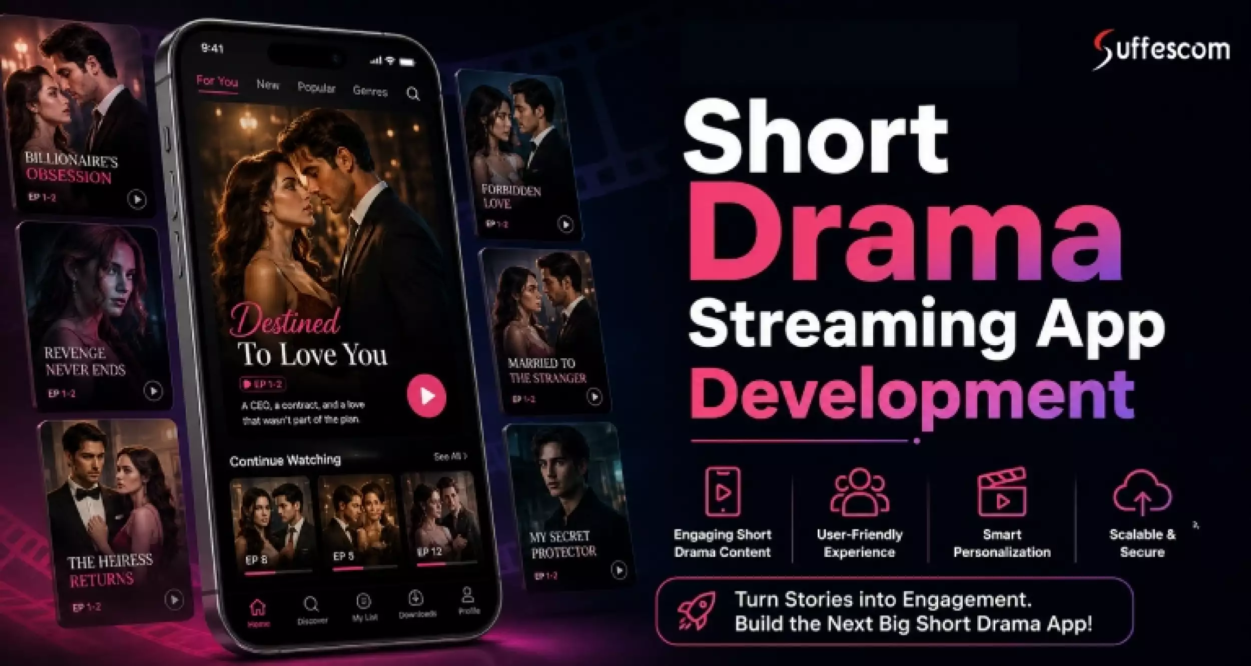 Short Drama Video Streaming App Development