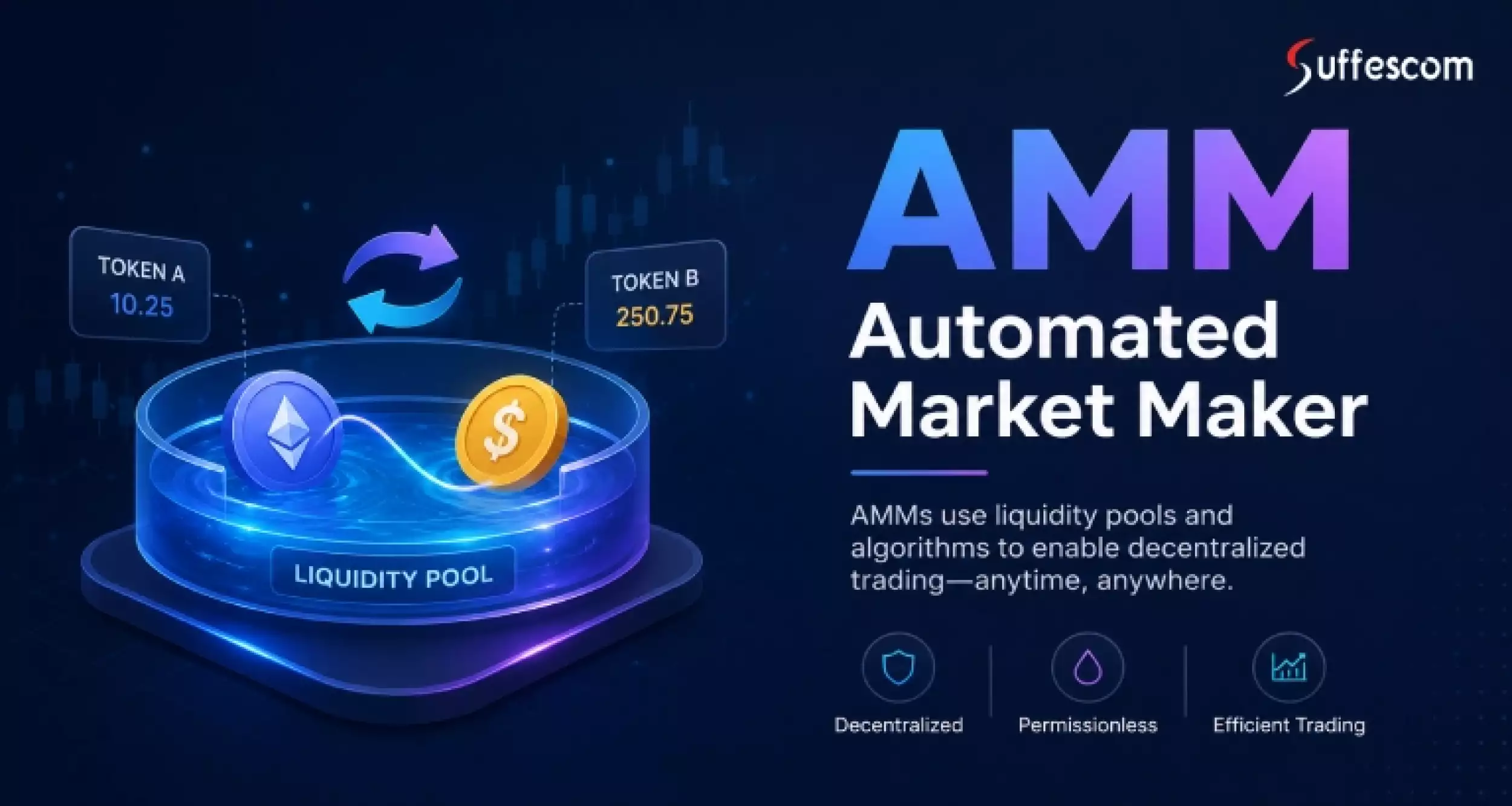Automated Market Makers (AMMs): Benefits, Uses & Future