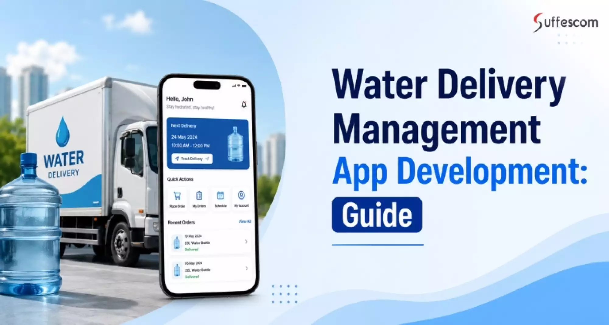 Water Delivery App Development Service