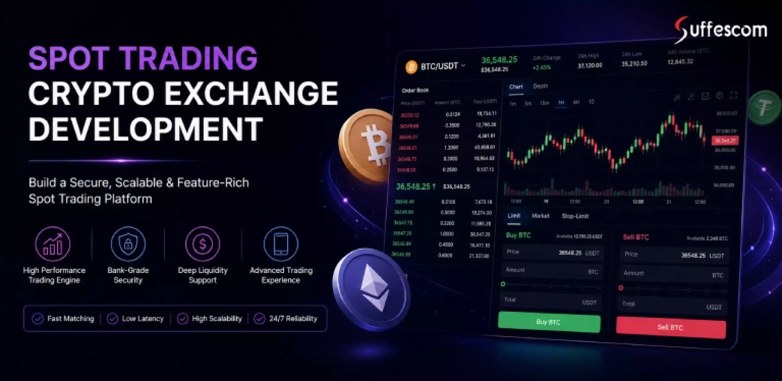 Spot Trading Crypto Exchange Development Guide