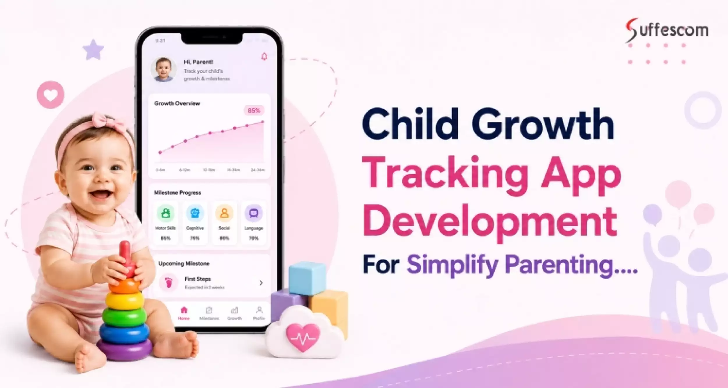 App Development Service for Child Growth and Tracking