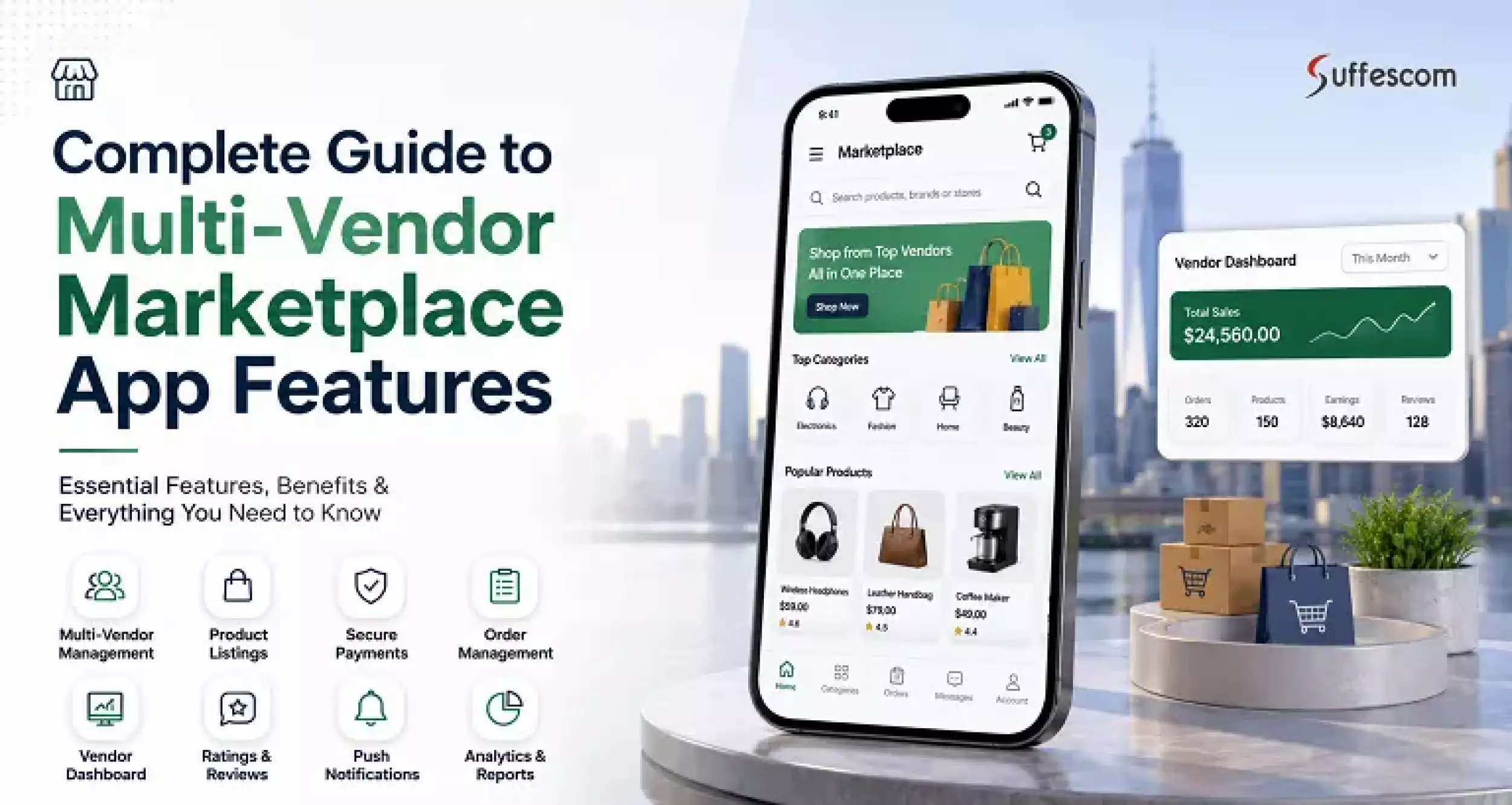 Essential Multi-Vendor Marketplace App Features for 2026