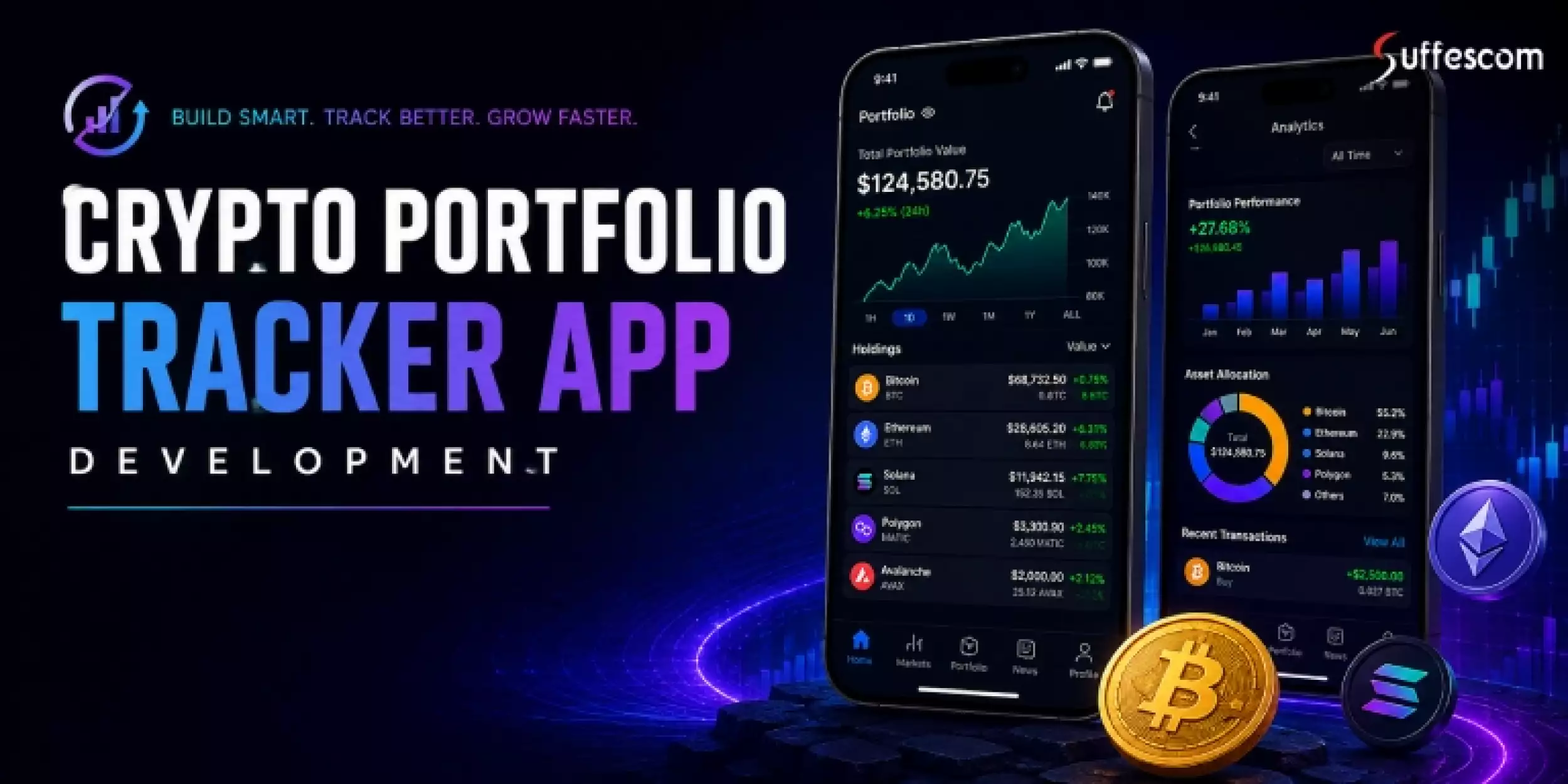 Crypto Portfolio Tracker App Development 