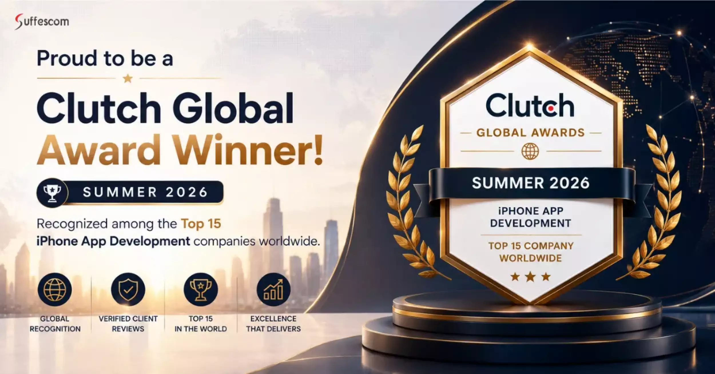 Suffescom Solutions Inc Wins 2026 Clutch Global Award