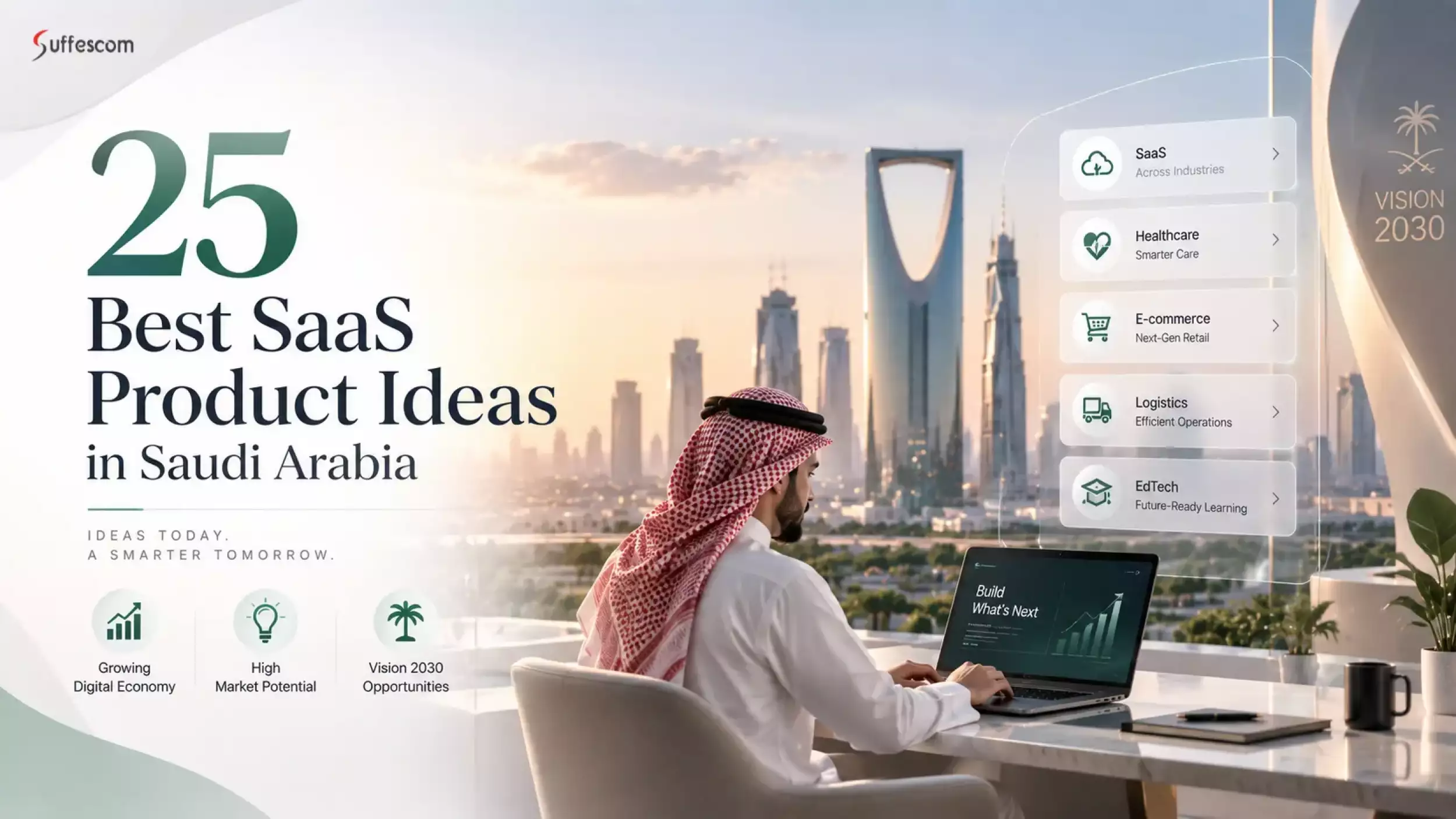 25 Best SaaS Product Ideas in Saudi Arabia to Build