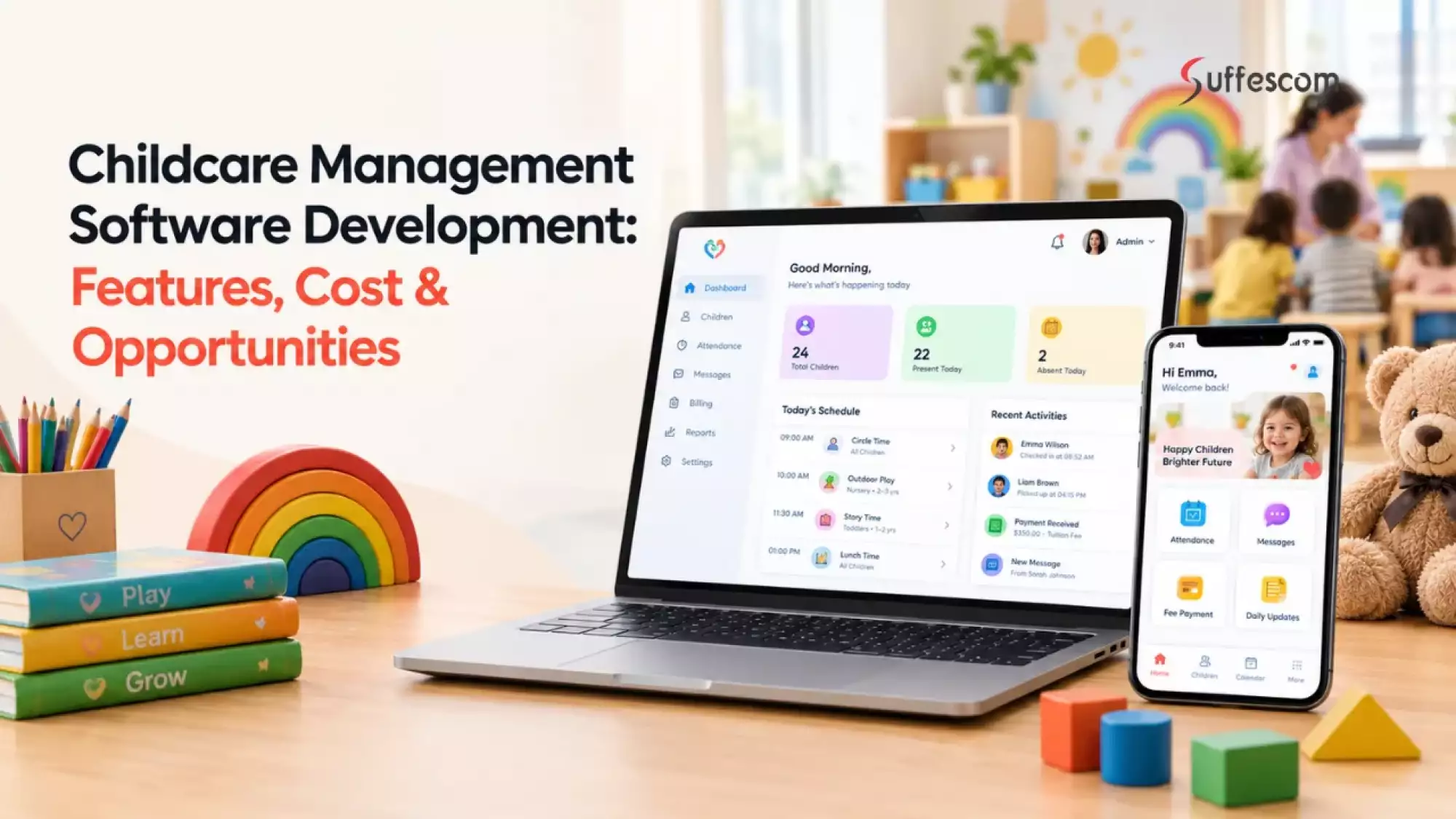 Childcare Management Software Development: Cost & Features