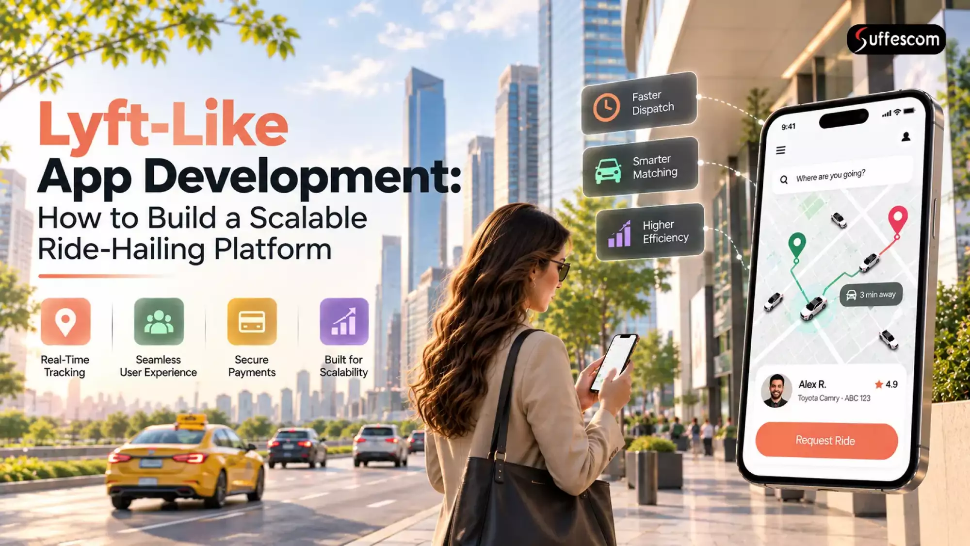 Lyft-Like App Development: Build, Scale & Monetize