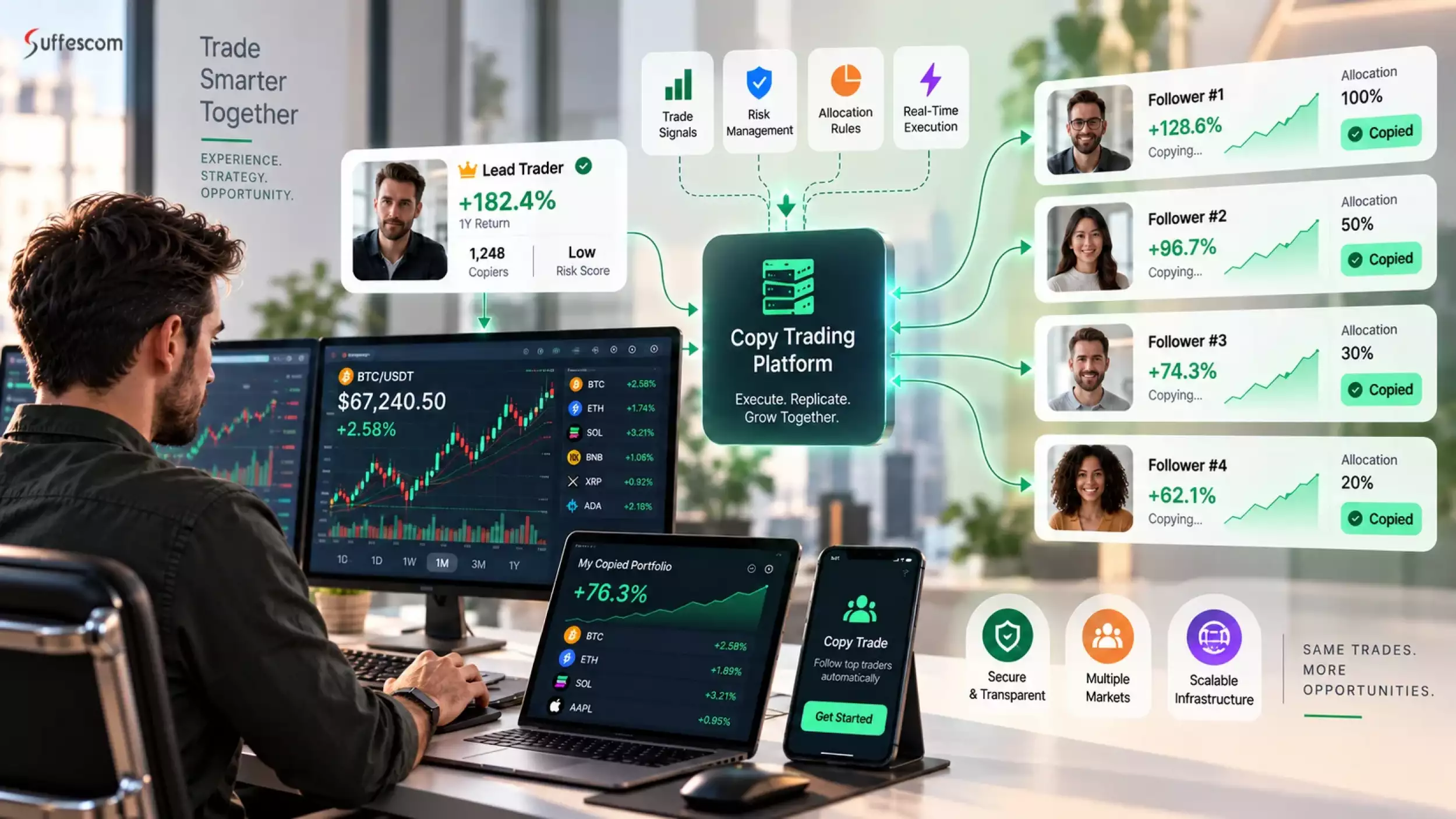 Custom Copy Trading Platform Development: Cost & Features