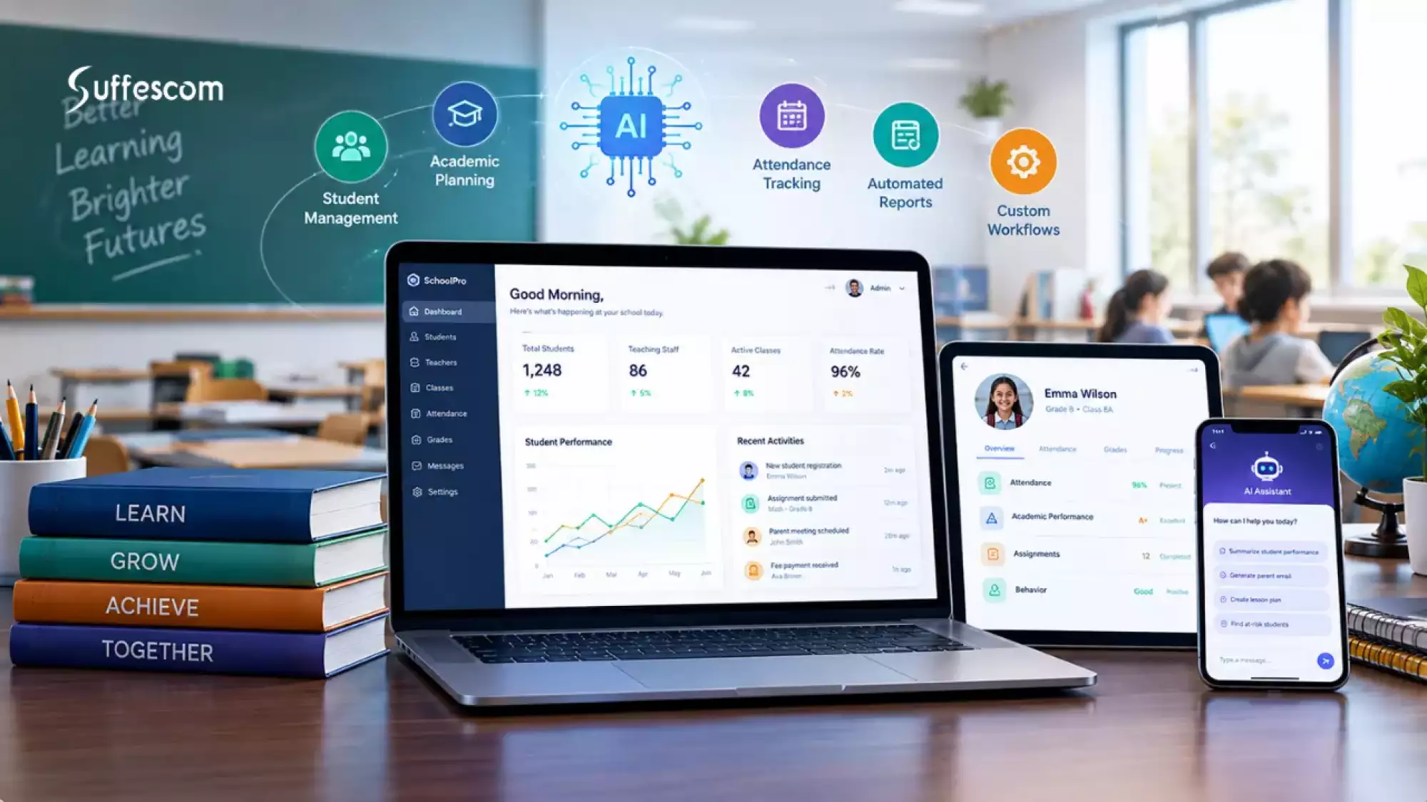 AI School Management Software Development: Cost & Features