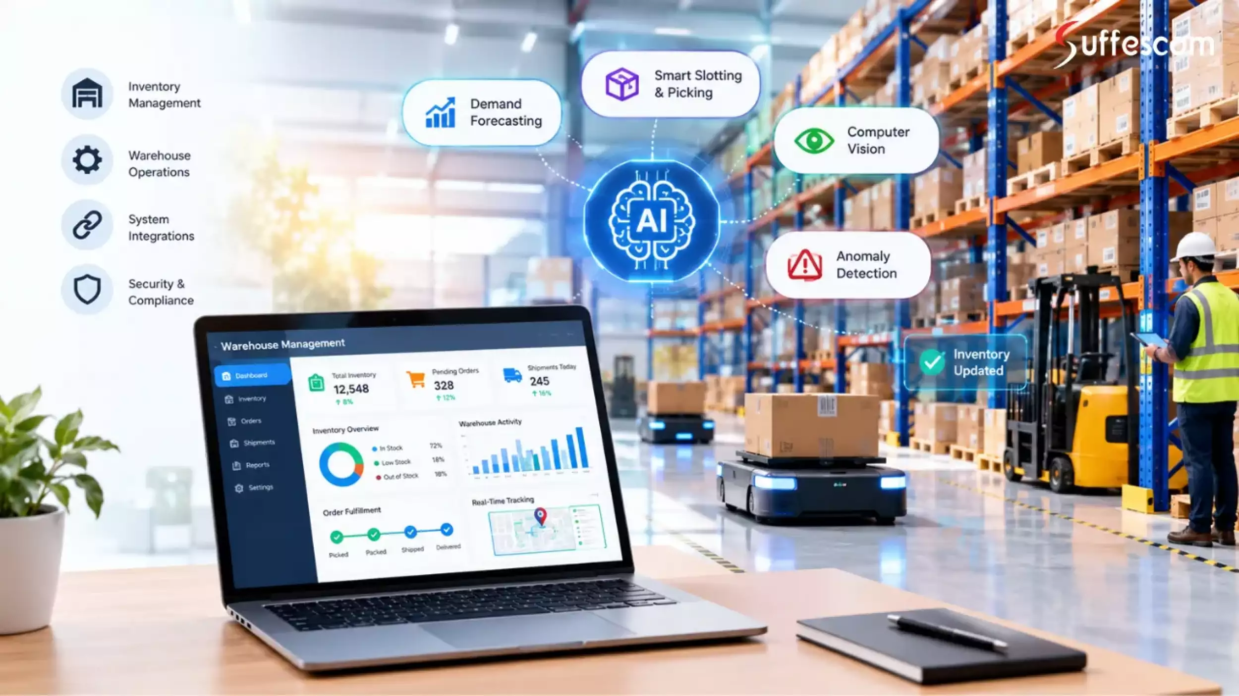 AI-Powered Warehouse Management System Development