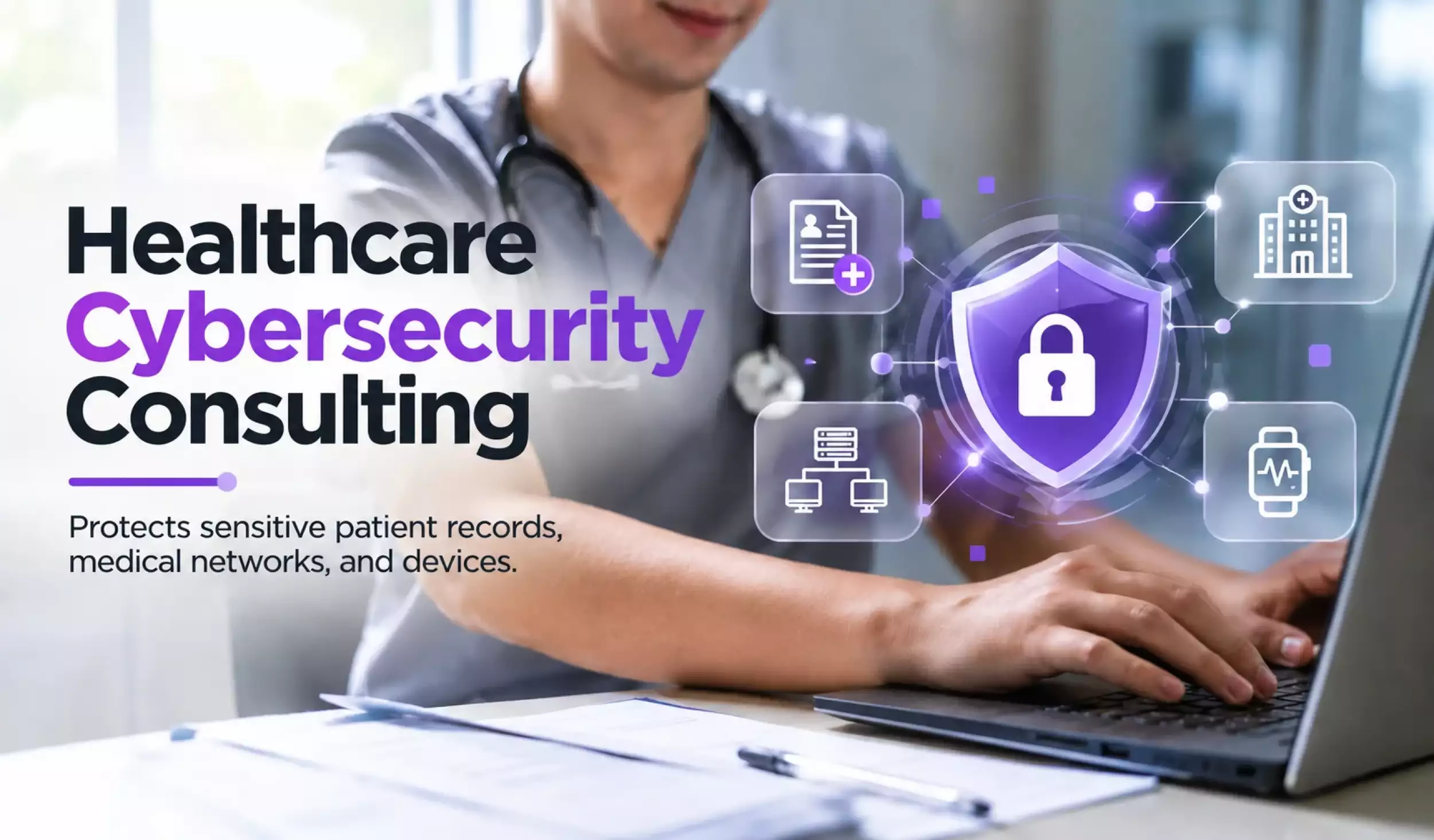 Cybersecurity Consulting Services to Protects Sensitive Data for Healthcare