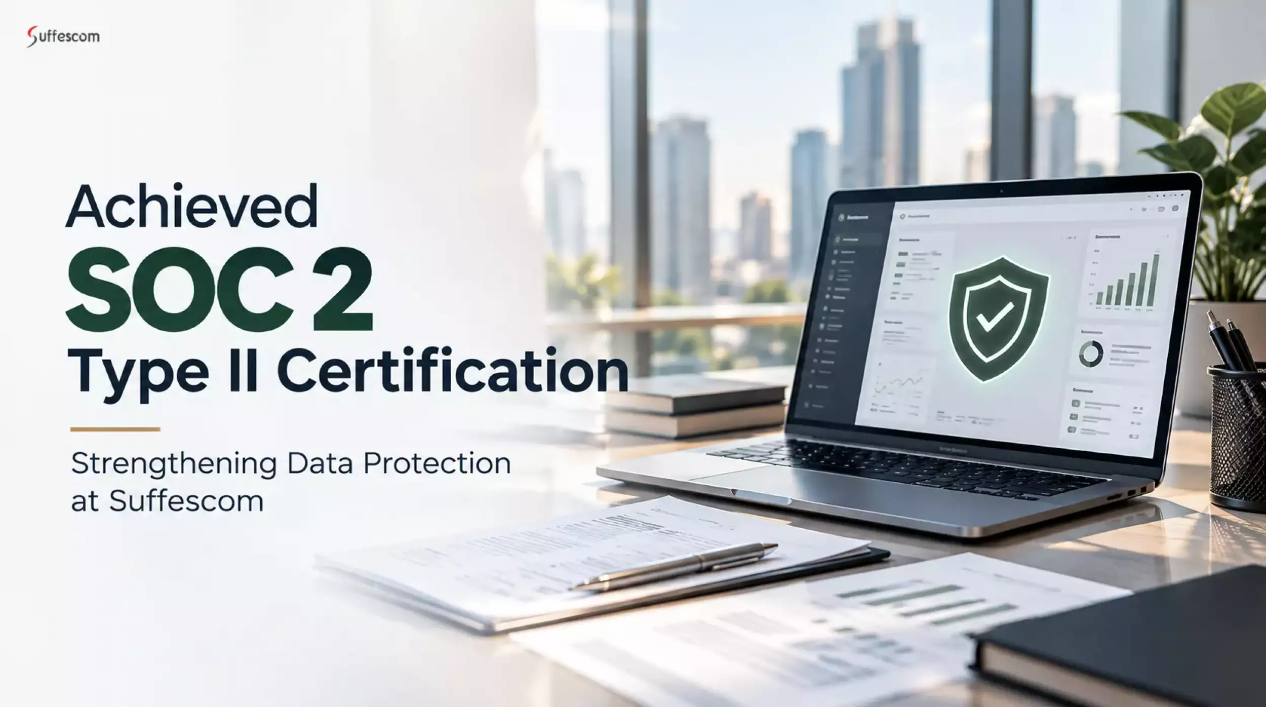 SOC 2 Type || Compliance for Sensitive Client Data Protection - Suffescom